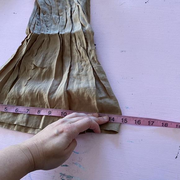 ARKET Superlight Drawstring Pants Wide Leg Breezy Beachy Ramie Ankle Women Small - Picture 4 of 11